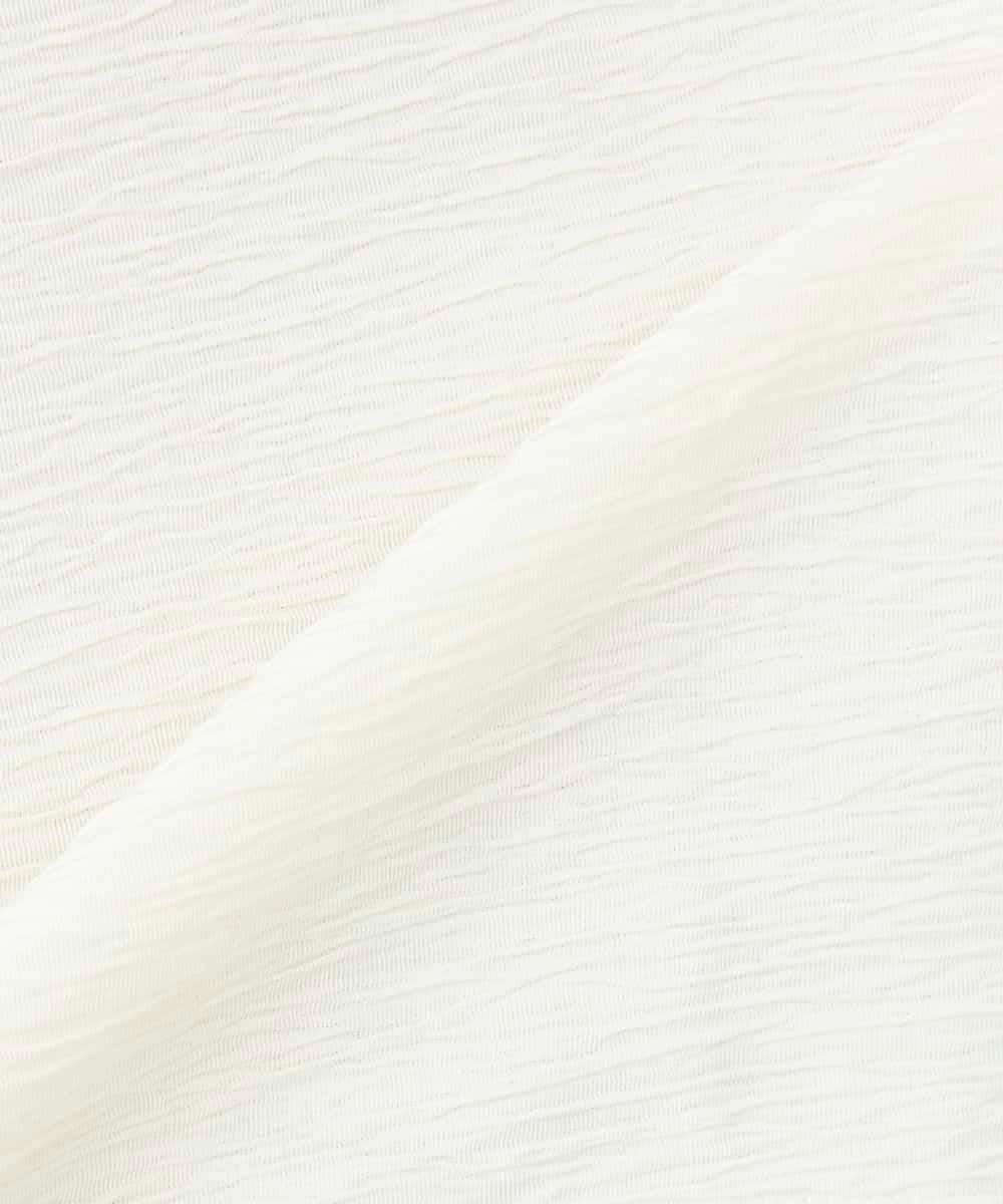 K2KFD13039 a.v.v(アー・ヴェ・ヴェ) キラキラリップル七分袖カットソー ライトイエロー