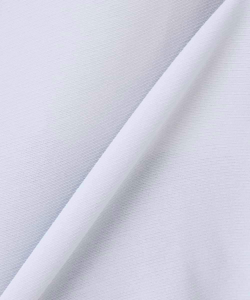 K2KFD18044 a.v.v(アー・ヴェ・ヴェ) 光沢リップル七分袖カットソー ライトブルー