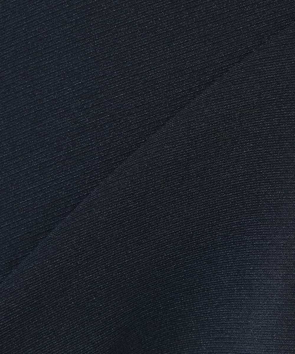 K2KFD18044 a.v.v(アー・ヴェ・ヴェ) 光沢リップル七分袖カットソー ライトブルー