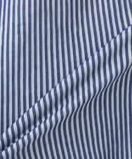 K2KFD21039 a.v.v(アー・ヴェ・ヴェ) タックスリーブストライプカットソー ネイビー