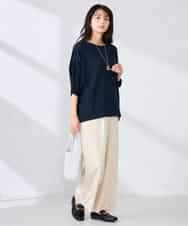 K2KFD22039 a.v.v(アー・ヴェ・ヴェ) リップルバンザイスリーブカットソー グリーン