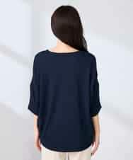 K2KFD22039 a.v.v(アー・ヴェ・ヴェ) リップルバンザイスリーブカットソー グリーン