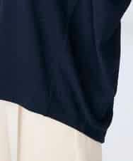 K2KFD22039 a.v.v(アー・ヴェ・ヴェ) リップルバンザイスリーブカットソー グリーン