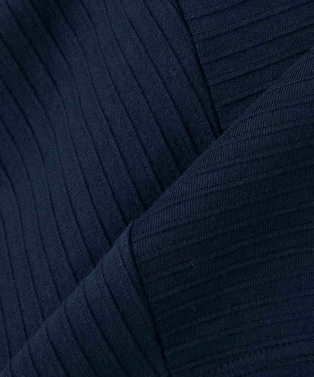 K2KFD22039 a.v.v(アー・ヴェ・ヴェ) リップルバンザイスリーブカットソー グリーン