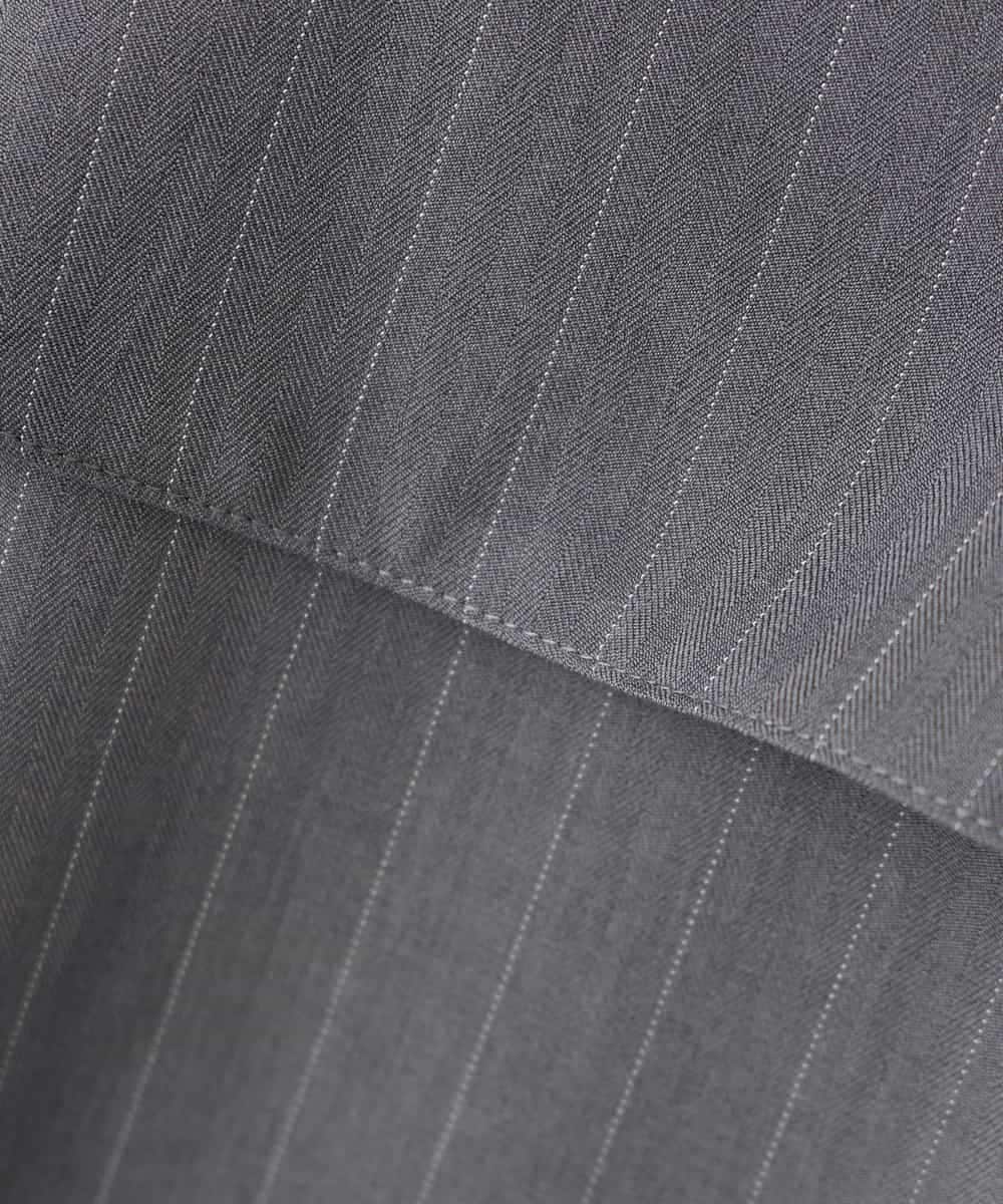 K2KFD23049 a.v.v(アー・ヴェ・ヴェ) ビスチェ付き七分袖カットソー グレー