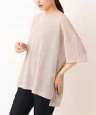 K2KFM47034 a.v.v(アー・ヴェ・ヴェ) シアーテレコTシャツ ベージュ