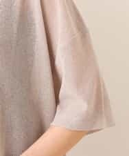 K2KFM47034 a.v.v(アー・ヴェ・ヴェ) シアーテレコTシャツ ベージュ
