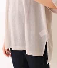 K2KFM47034 a.v.v(アー・ヴェ・ヴェ) シアーテレコTシャツ ベージュ