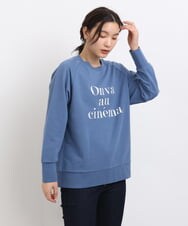 K2KFS17044 a.v.v(アー・ヴェ・ヴェ) 大人のロゴスウェット ネイビー