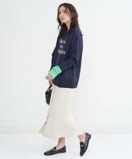 K2KFS17044 a.v.v(アー・ヴェ・ヴェ) 大人のロゴスウェット ネイビー