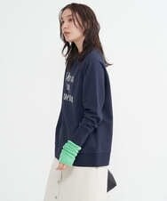 K2KFS17044 a.v.v(アー・ヴェ・ヴェ) 大人のロゴスウェット ネイビー