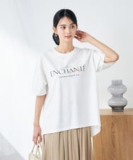 K2KGA29034 a.v.v(アー・ヴェ・ヴェ) 【コットン100%】クラシックロゴTシャツ ホワイト
