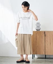 K2KGA29034 a.v.v(アー・ヴェ・ヴェ) 【コットン100%】クラシックロゴTシャツ ダークグレー