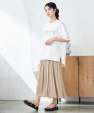K2KGA29034 a.v.v(アー・ヴェ・ヴェ) 【コットン100%】クラシックロゴTシャツ ダークグレー