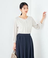 K2KGA41039 a.v.v(アー・ヴェ・ヴェ) ハートネックチュニックカットソー ブルー