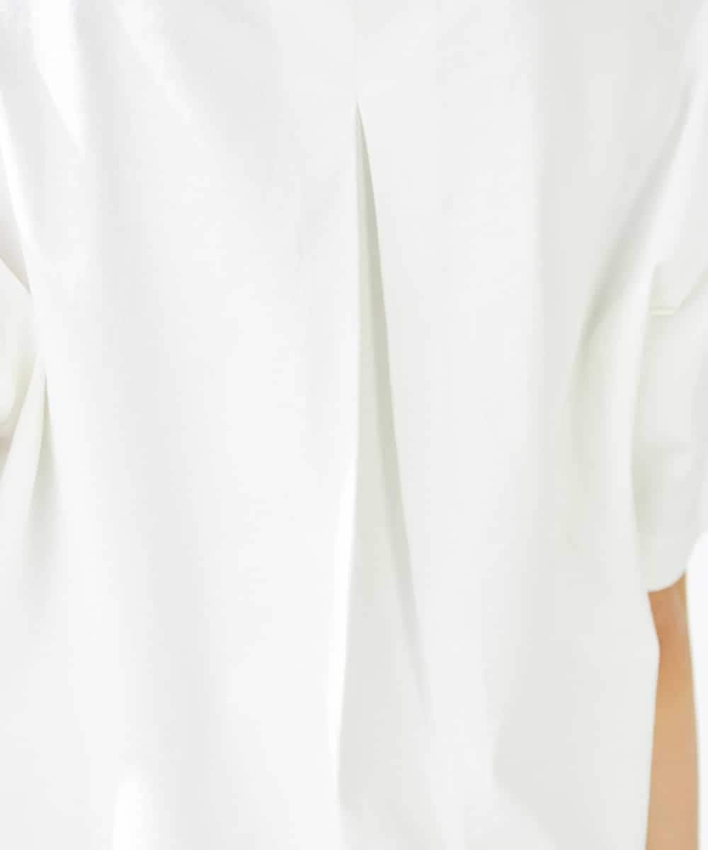 K2KGA45034 a.v.v(アー・ヴェ・ヴェ) 【コットン100％】大人のクロップドロゴTシャツ ホワイト
