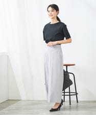 K2KGA50034 a.v.v(アー・ヴェ・ヴェ) 【接触冷感/UVカット】大人のリッチTシャツ オレンジ