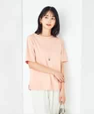 K2KGA50034 a.v.v(アー・ヴェ・ヴェ) 【接触冷感/UVカット】大人のリッチTシャツ オレンジ