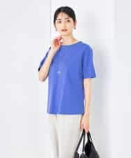 K2KGA50034 a.v.v(アー・ヴェ・ヴェ) 【接触冷感/UVカット】大人のリッチTシャツ オレンジ
