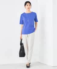 K2KGA50034 a.v.v(アー・ヴェ・ヴェ) 【接触冷感/UVカット】大人のリッチTシャツ オレンジ