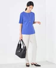 K2KGA50034 a.v.v(アー・ヴェ・ヴェ) 【接触冷感/UVカット】大人のリッチTシャツ オレンジ