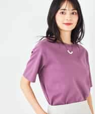 K2KGA50034 a.v.v(アー・ヴェ・ヴェ) 【接触冷感/UVカット】大人のリッチTシャツ オレンジ