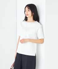 K2KGA50034 a.v.v(アー・ヴェ・ヴェ) 【接触冷感/UVカット】大人のリッチTシャツ オレンジ