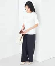 K2KGA50034 a.v.v(アー・ヴェ・ヴェ) 【接触冷感/UVカット】大人のリッチTシャツ オレンジ