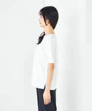 K2KGA50034 a.v.v(アー・ヴェ・ヴェ) 【接触冷感/UVカット】大人のリッチTシャツ オレンジ