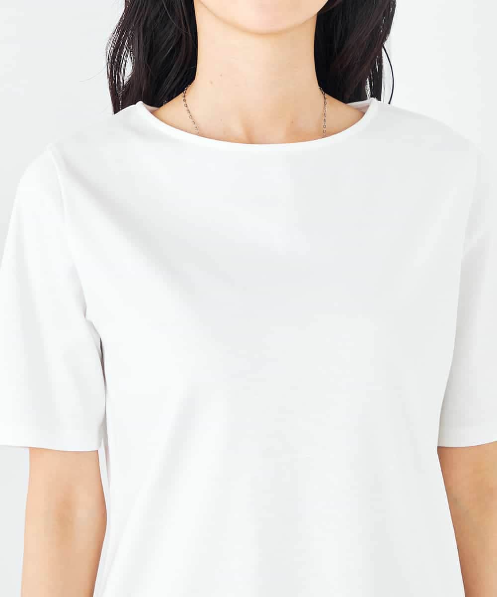 K2KGA50034 a.v.v(アー・ヴェ・ヴェ) 【接触冷感/UVカット】大人のリッチTシャツ オレンジ