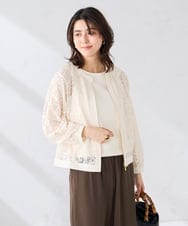 K2KGD01024 a.v.v(アー・ヴェ・ヴェ) ベーシックテレコタンクトップ ブラウン