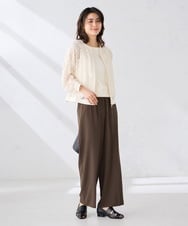 K2KGD01024 a.v.v(アー・ヴェ・ヴェ) ベーシックテレコタンクトップ ブラウン