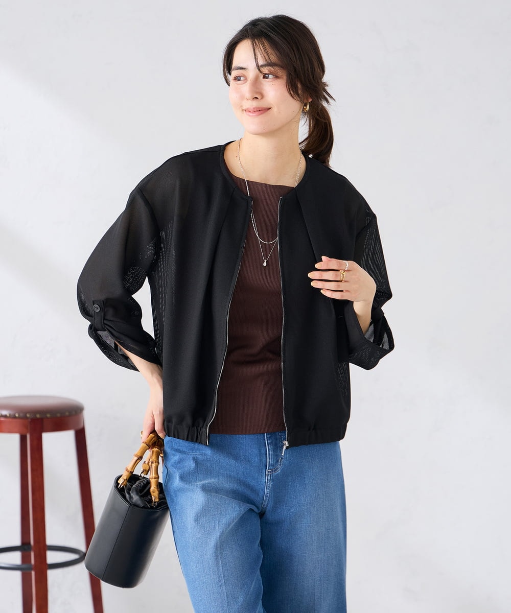 K2KGD01024 a.v.v(アー・ヴェ・ヴェ) ベーシックテレコタンクトップ ブラウン