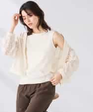 K2KGD01024 a.v.v(アー・ヴェ・ヴェ) ベーシックテレコタンクトップ ブラウン