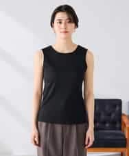 K2KGD01024 a.v.v(アー・ヴェ・ヴェ) ベーシックテレコタンクトップ ブラウン