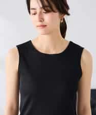 K2KGD01024 a.v.v(アー・ヴェ・ヴェ) ベーシックテレコタンクトップ ブラウン