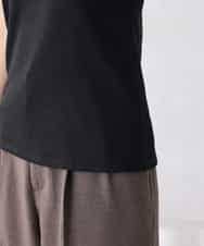 K2KGD01024 a.v.v(アー・ヴェ・ヴェ) ベーシックテレコタンクトップ ブラウン