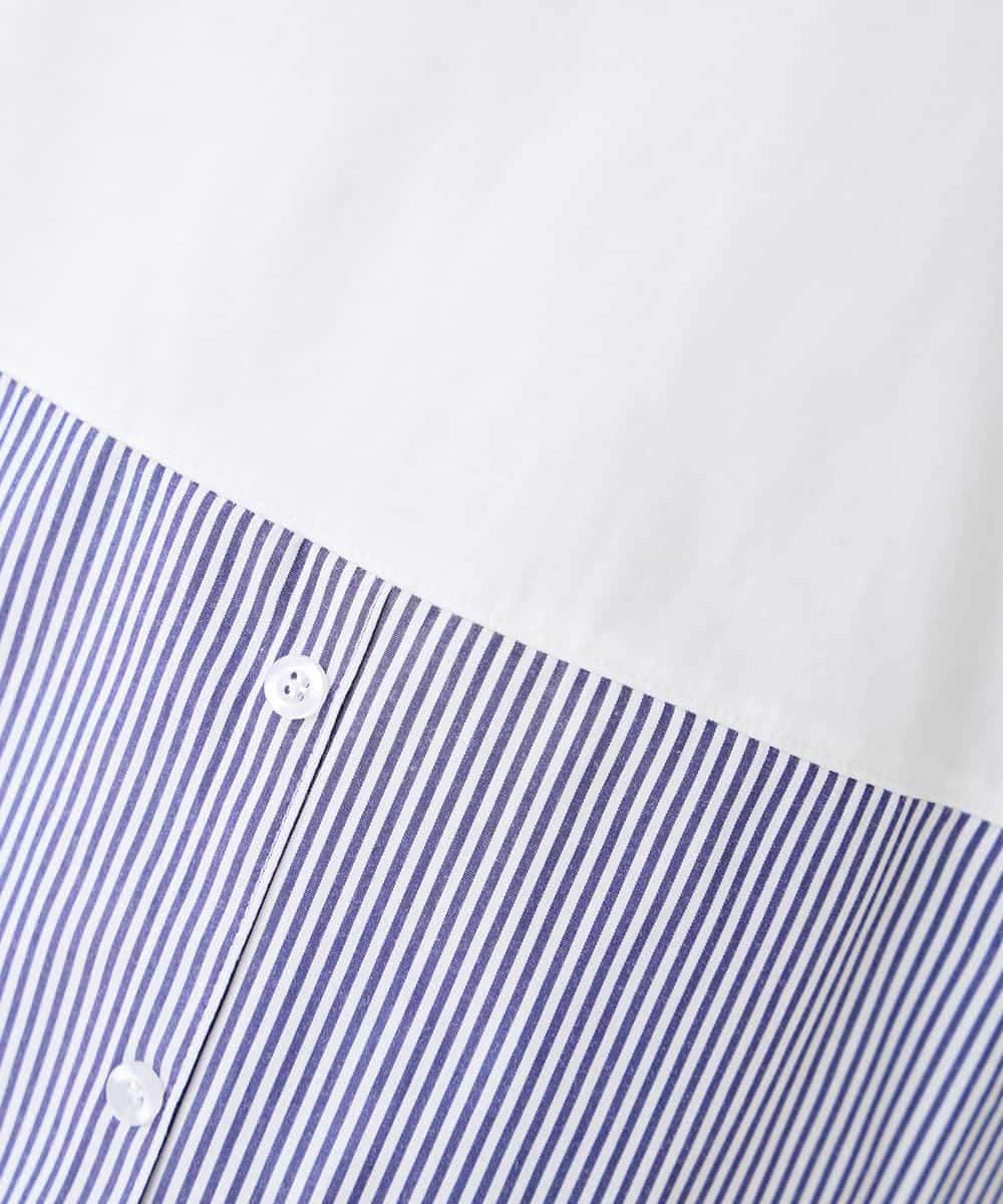 K2KGD03029 a.v.v(アー・ヴェ・ヴェ) シャツヘムタンクトップ ライトブルー