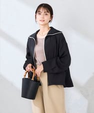 K2KGD08019 a.v.v(アー・ヴェ・ヴェ) 【前後2WAY】ラメタンクトップ ブラック