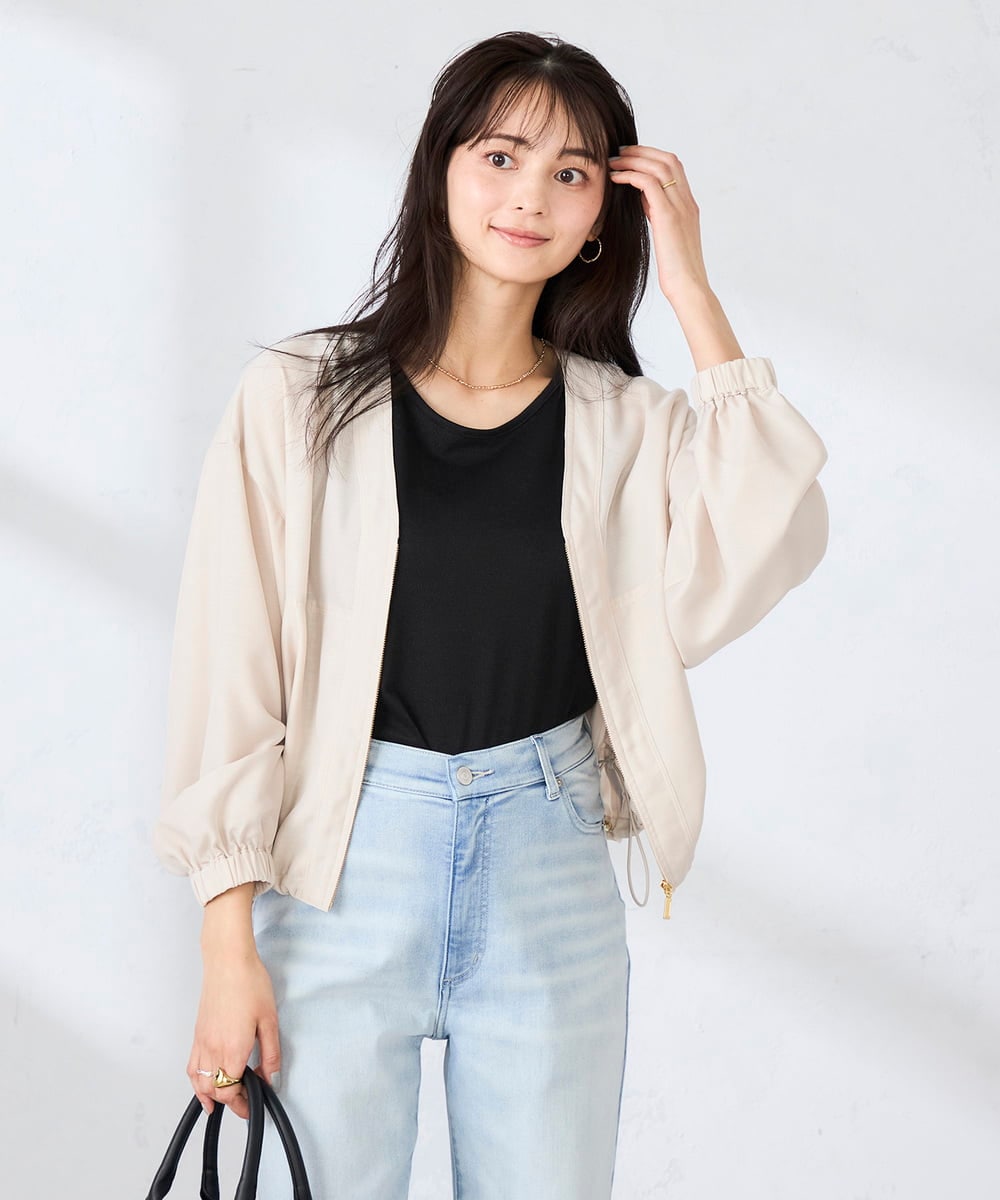 K2KGD08019 a.v.v(アー・ヴェ・ヴェ) 【前後2WAY】ラメタンクトップ ブラック