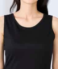 K2KGD08019 a.v.v(アー・ヴェ・ヴェ) 【前後2WAY】ラメタンクトップ ブラック