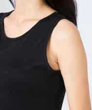 K2KGD08019 a.v.v(アー・ヴェ・ヴェ) 【前後2WAY】ラメタンクトップ ブラック