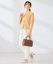 K2KGD10024 a.v.v(アー・ヴェ・ヴェ) 【イージーケア】ラウンドヘムロングタンクトップ グレージュ