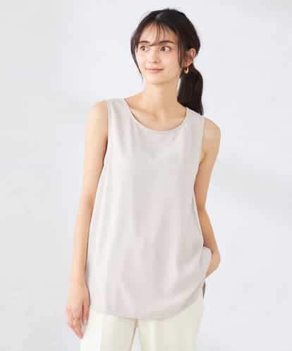 K2KGD10024 a.v.v 【イージーケア】ラウンドヘムロングタンクトップ