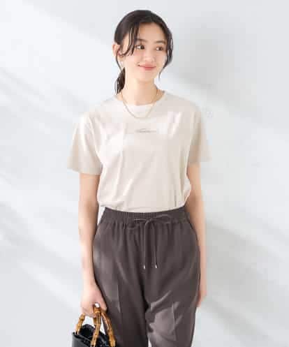 K2KGD28029 a.v.v 【UVカット/接触冷感】コンパクトロゴTシャツ