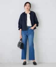 K2KGD28029 a.v.v(アー・ヴェ・ヴェ) 【UVカット/接触冷感】コンパクトロゴTシャツ グレージュ