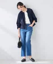 K2KGD28029 a.v.v(アー・ヴェ・ヴェ) 【UVカット/接触冷感】コンパクトロゴTシャツ グレージュ