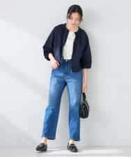 K2KGD28029 a.v.v(アー・ヴェ・ヴェ) 【UVカット/接触冷感】コンパクトロゴTシャツ グレージュ