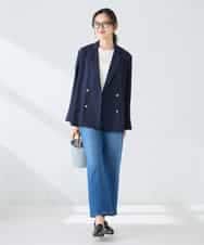 K2KGD28029 a.v.v(アー・ヴェ・ヴェ) 【UVカット/接触冷感】コンパクトロゴTシャツ グレージュ