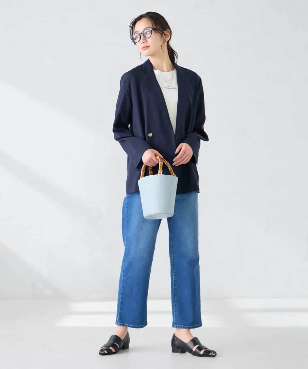 K2KGD28029 a.v.v(アー・ヴェ・ヴェ) 【UVカット/接触冷感】コンパクトロゴTシャツ グレージュ